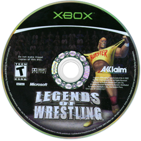 Legends of Wrestling - Disc Image