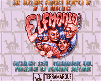 Elfmania - Screenshot - Game Title Image