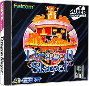 Dragon Slayer: The Legend of Heroes - Box - 3D Image