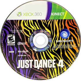 Just Dance 4 - Disc Image