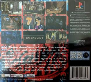 Broken Sword: The Shadow of the Templars - Box - Back Image