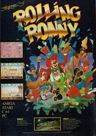 Rolling Ronny - Advertisement Flyer - Front Image