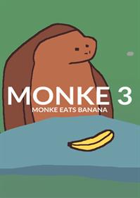 Monke 3: Monke Eats Banana - Box - Front Image
