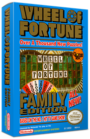 Wheel of Fortune: Family Edition - Box - 3D Image