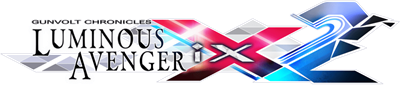 Gunvolt Chronicles: Luminous Avenger iX 2 - Clear Logo Image
