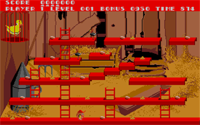 Chuckie Egg - Screenshot - Gameplay Image