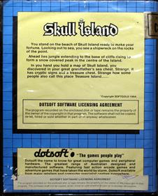 Skull Island - Box - Back Image