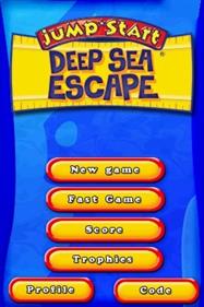 JumpStart: Deep Sea Escape - Screenshot - Game Title Image