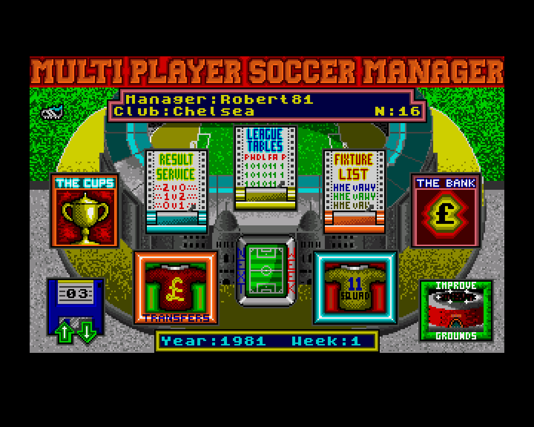 Multi-Player Soccer Manager
