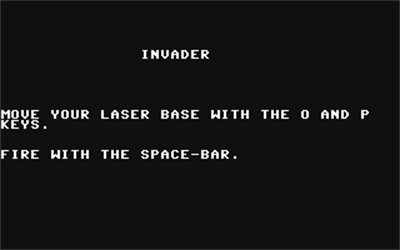 Invader (Phoenix) - Screenshot - Game Title Image