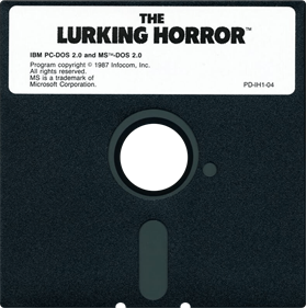 The Lurking Horror - Disc Image