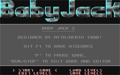 Baby Jack II - Screenshot - Game Title Image