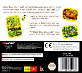 The Bee Game - Box - Back Image