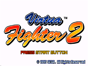 Virtua Fighter 2 - Screenshot - Game Title Image