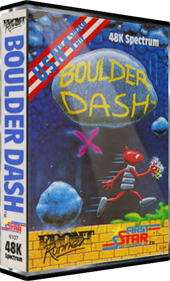 Boulder Dash - Box - 3D Image