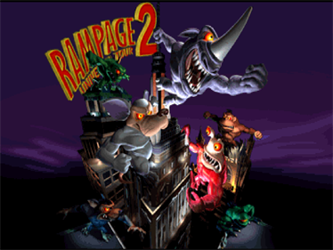 Rampage 2: Universal Tour - Screenshot - Game Title