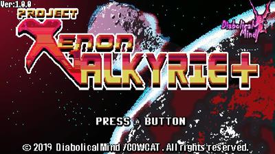 Project Xenon Valkyrie+ - Screenshot - Game Title Image