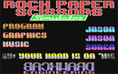 Rock Paper Scissors Simulator - Screenshot - Game Title Image