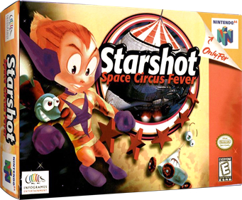 Starshot: Space Circus Fever - Box - 3D Image