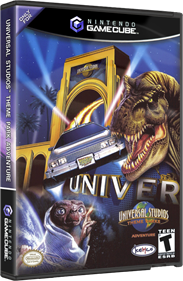 Universal Studios Theme Parks Adventure - Box - 3D Image