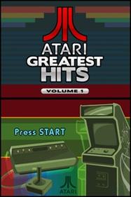 Atari Greatest Hits: Volume 1 - Screenshot - Game Title Image