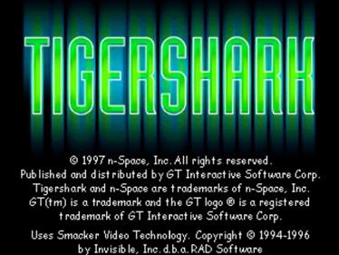 TigerShark - Screenshot - Game Title Image