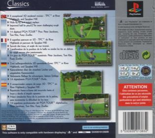 PGA Tour 96 - Box - Back Image