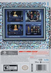 Who Wants to be a Millionaire - Box - Back Image