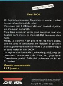 Duel 2000 - Box - Back Image
