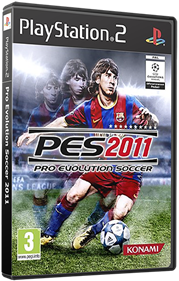 PES 2011: Pro Evolution Soccer - Box - 3D Image