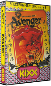 The Way of the Tiger: Avenger - Box - 3D Image