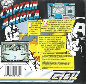 Captain America in: The Doom Tube of Dr. Megalomann - Box - Back