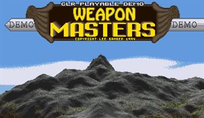 Weapon Masters - Screenshot - Game Title Image