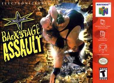WCW Backstage Assault - Box - Front Image