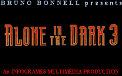 Alone in the Dark 3 - Screenshot - Game Title Image