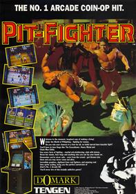 Pit-Fighter - Advertisement Flyer - Front Image