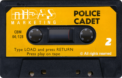 Police Cadet - Cart - Back Image