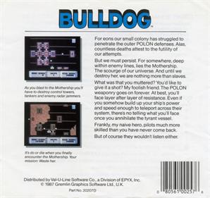 Bulldog - Box - Back Image