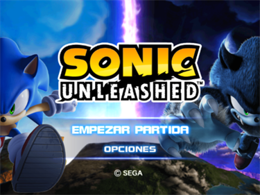 Sonic Unleashed - Screenshot - Game Title Image