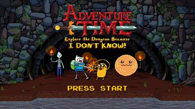 Adventure Time: Explore The Dungeon Because I Don't Know! - Screenshot - Game Title Image