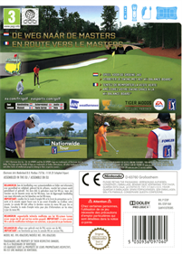 Tiger Woods PGA TOUR 12: Masters - Box - Back Image