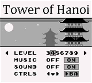 Tower of Hanoi - Screenshot - Game Title Image