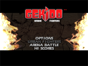 Gekido: Urban Fighters - Screenshot - Game Title Image