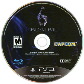 Resident Evil 6 - Disc Image