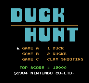 Super Mario Bros. / Duck Hunt / World Class Track Meet - Screenshot - Game Title Image