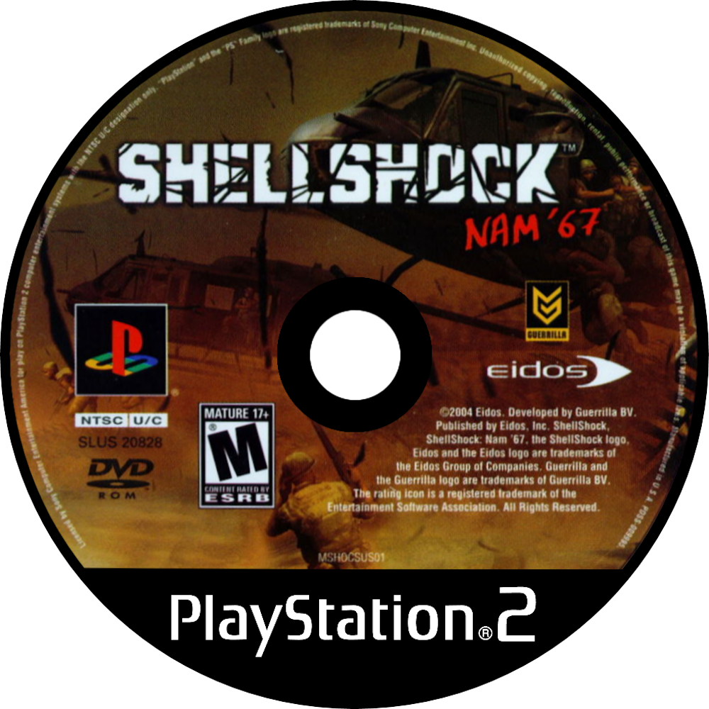 Shellshock: Nam '67 (2004) by Guerrilla BV PS2 game