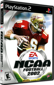 NCAA Football 2002 - Box - 3D Image