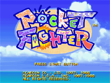 Pocket Fighter - Screenshot - Game Title Image