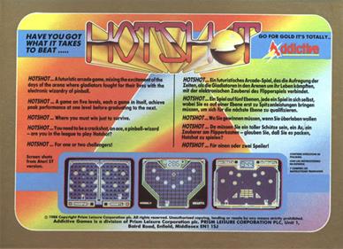 HotShot - Box - Back Image