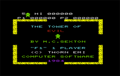 Tower of Evil - Screenshot - Game Title Image